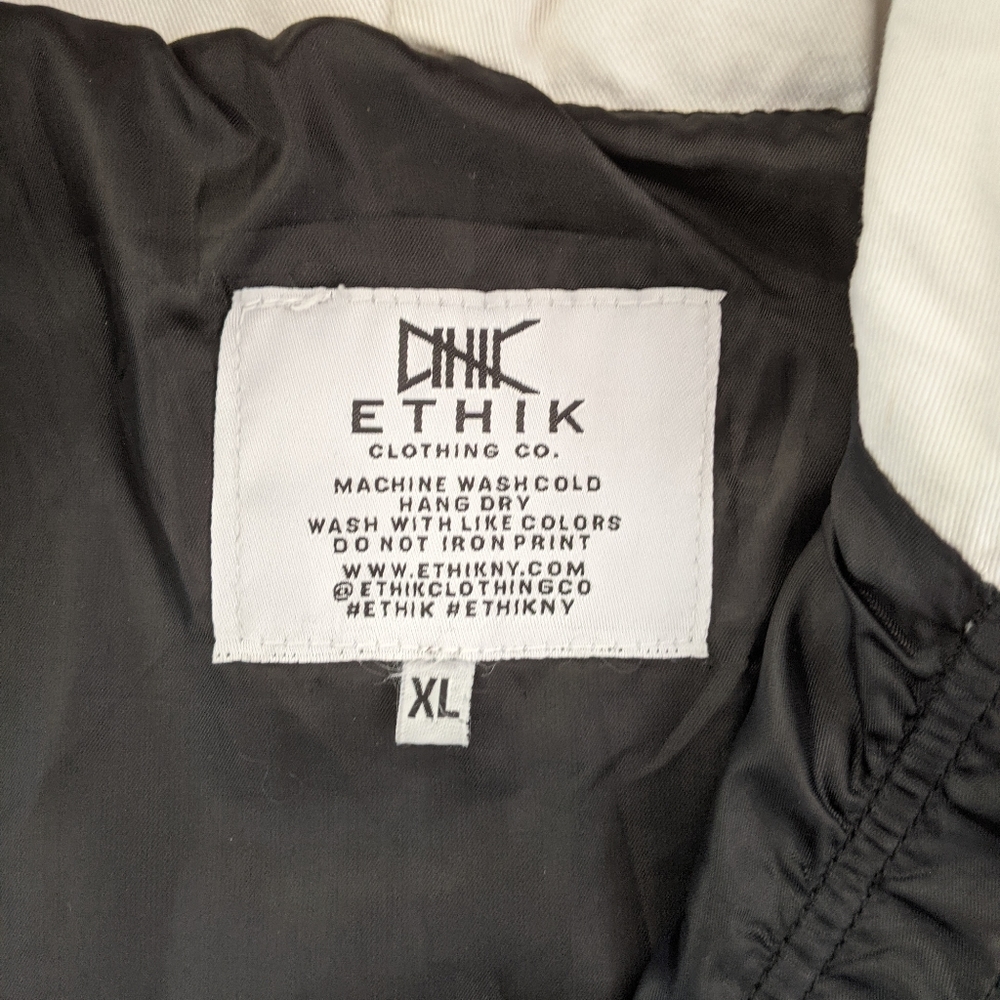 Ethik Worldwide Jacket with Hood and Flag Patches - Picture 4 of 8